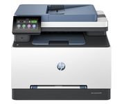 HP LaserJet Pro MFP 3302fdw Laser Printer | Colour | Printer for Small Medium Business | Print, Scan, Copy, Fax | Automatic document feeder | 2-Sided Printing | Wireless | Front USB port | Touchscreen