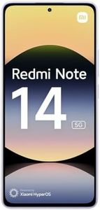 Smartphone Xiaomi Redmi Note 14 5G,8+256GB,violet,système de caméra IA 108MP,batterie 5110mAh,écran de soins oculIAres 120Hz,fonctionnalités IA (chargeur non inclus,Version Française+2Ans de Garantie)