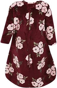 Hudson Baby Saco de dormir unisex de felpa para bebé, manta, burdeos, 18-24 meses