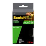 Scotch RF4741 Indoor Fasteners, 3/4-Inch x 5-Feet, Black