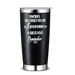 Thank You Gifts Inspirational Gifts for Men Women Awesome Travel Tumbler with Sayings Appreciation Congratulations Gift Funny Birthday Wine Tumbler for Coworker Employee Nurse Teacher Friend, 20 oz