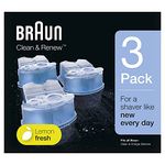 Accessories by Braun Clean & Charge Cartridge 3 Pack