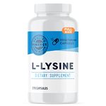 Vimergy L-Lysine 500MG Capsules, 270 Servings – Essential Amino Acid – Helps in Collagen Formation – Vegetarian, Non-GMO, No Gluten, Kosher (270 count)