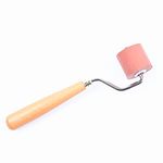 BANLTRE Rubber Brayer Roller for Printmaking, Ideal for Anti Skid Tape Construction Tools, Print,Craft Stamping Brayers for Wallpapers and Scrapbooks (1.18")