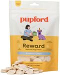 Pupford Freeze Dried Banana Chip Puppy & Dog Treats, Natural, Healthy, Low-Calorie Reward for Small, Medium, and Large Breed Dogs (3 oz)