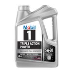 Mobil 1 5W30 API SN Fully Synthetic Engine Oil (4 L) | Compatible with car