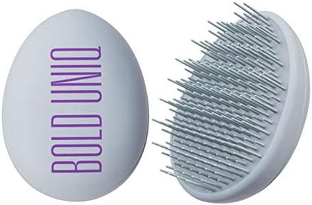Detangle Hair Brush For Wet & Dry Hair - Ultimate Bold Uniq Detangler Brush Glides Though Tough Tangles with Ease – Eliminate Knots and Reduce Hair Breakage - Suitable for All Hair Types