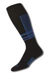 Thorlos S1TOU Ultra Thin Ski Liner Over The Calf Socks, Laser Blue, Large