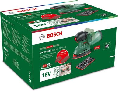 Bosch UniversalSander 18V Cordless Sander – Compact Power Tool