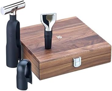 Wmf 662856040 Sommelier Vino Set, Plástico, Negro