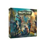 OUTLIVE Complete Edition - Includes Underwater Expansion - Ages 14+ - 1 to 4 Players - Strategy Game - Resource Management Game - Postapocalypse - French Version - The Game Box