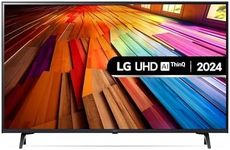 LG 43UT80006LA 43-Inch 4K UHD Smart TV, (α5 AI Processor Gen7, Freeview Play and Amazon Alexa, 60Hz), Ashed Blue [Model 2024]