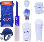 SQ SPORTS PREMIUM Eco High Qaulity Complete Cricket Kit (SIZE 4 (Ideal for 8-10 Years))