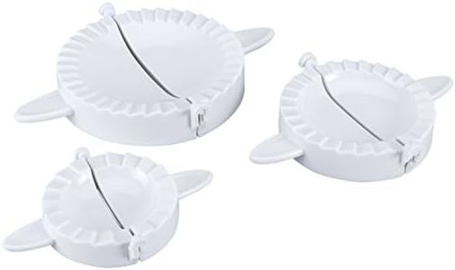 Metaltex Ravioli Presses, White, Set of 3, 9 cm Diameter-12/15.5 cm