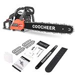 COOCHEER 62CC Gas Chainsaw with 20-