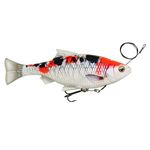 Savage Gear 4D Line Thru Pulse Tail Roach Fishing Lure (Koi, 21cm 150g SS)