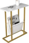 YUSONG Small Narrow Side Table for 