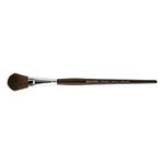 Escoda Ultimo Series 1528 Artist Watercolor and Acrylic Paint Brush, Synthetic Squirrel, Oval Mop, Size 1 inch