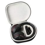 Khanka Hard Universal Headphone Case for Sony/Audio-Technica/Xo Vision/Behringer/Beats/Photive/Philips/Bose/Maxell/Panasonic and More Headphones.(case only)