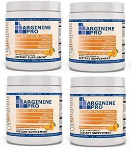 L-ARGININE PRO | 5,500mg L-Arginine Plus L-Citrulline 1,100mg Orange Powder Drink Mix Supplement for Increased Nitric Oxide Production