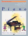 Alfred's Basic Piano Library Lesson Book Complete, Bk 1: For the Later Beginner (Volume 1)