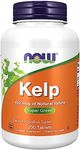 Now Foods, Kelp (Seaweed), 150mcg, 200 Tablets, Lab-Tested, Natural Iodine, Soy Free, Gluten Free, Vegetarian