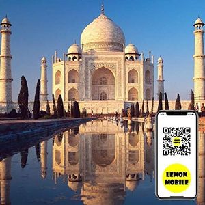 7-15 Days India Travel SIM Card | Unlimited Data Under Fair Usage Policy | Lemon Mobile (7 Days)