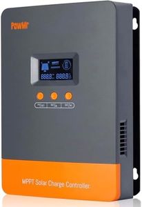 PowMr 100A MPPT Solar Charge Controller 12V/24V/48V | 12 Units Parallel Support | Dual Cooling Fan & Wide Voltage | Compatible with Lithium/Lead-Acid Batteries | Overload Protection