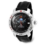 VOSTOK | Komandirskie VDV Airborne Troops Commander Russian Military Mechanical Wrist Watch | Fashion | Business | Casual Men’s Watches | Model 811288 Leather Band