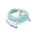 Potette Plus 2-in-1 Compact Universal Potty and Toilet Training Seat | Award-Winning Potty Training Essential for Toddlers | Mint