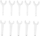 FveBzem 10Pcs T-Shape Intraoral Cheek Lip Retractor Autoclavable Dental Mouth Opener Intraoral Opener Teeth Retractors Kit for Teeth Whitening Dental Orthodontic Tool Surgical Retractor