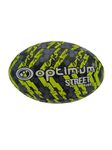 Optimum STREET RUGBY BALL - BLACK/YELLOW - SIZE 3