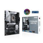 ASUS Prime Z690-P D4 Intel Z690 LGA 1700 ATX Motherboard PCIe 5.0, Three M.2 Slots, 14+1 DrMOS, DDR4, 2.5 GB LAN, HDMI, DP, USB 3.2 Gen 2x2 Type-C, Front USB 3.2 Gen 1 Type-C, Thunderbolt 4 header
