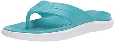 Sperry Men's Windward Float Thong Flip-Flop, Scuba Blue, 13