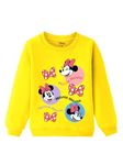 Kuchipoo Girls Regular Fit Winterwear Sweatshirt (© Disney-SWT-318, 6-7 Years, Multi-Colored)