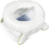 80 Count Potty Liners with 600ml Super Absorbent Pads, Disposable Potty Bags for Potty Training Toddlers, Portable Toilet Liners Compatible with OXO Tot 2-1 Go Potty & Most Potty Chairs, Seat