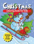 Christmas Coloring Book for Kids: Large Christmas Coloring Pages (8.5 x 11 in.)