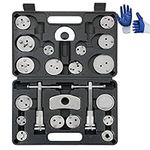 DASBET 22pcs Heavy Duty Disc Brake Caliper Tool Set and Wind Back Kit for Brake Pad