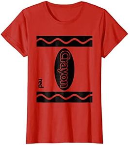 VidiAmazing Red Crayon Box Halloween Costume Couple Group T-Shirt ds1243 T-Shirt