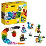 LEGO Classic Bricks&Functions 11019 Kids' Building Kit (500 Pcs),Multicolor