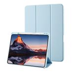 Case for iPad Pro 11 2022/2021/2020 Case, iPad Pro 11 Case with Pencil Holder, Smart Stand Cover Case for 11 Inch iPad Pro 11 Generation, Apple Pencil 2nd Gen Charging with Auto Wake/Sleep, Sky Blue