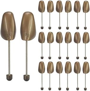 YY YEARCHY Shoe Tree for Men Spring Shoe Stretcher 10 Pairs Holder Shape Support for Men's Boots Adjustable Lightweight Plastic
