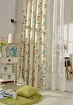 CVR Home Decore 3D Printed Beautifully Desgin Digital Printed Polyester Fabric Curtainss - Pack of 2 Curtains with Eyelet Ring for Door (7 feet) (4 x 7 Door)*Z194