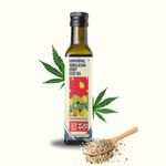 Hemptyful Pure Cold Pressed Hemp Seed Oil - 250ml | Multipurpose Oil | Hair Oil | Body Oil