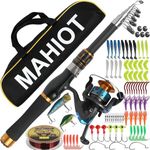 Telescopic Fishing Rod and Reel Com