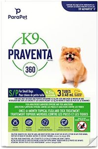 Parapet K9 Praventa 360 for Small Dogs - 3 Tubes