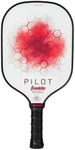 Franklin Sports Pickleball Paddle - Pilot Polypropylene Core Pickleball Racket - Official USA Pickleball (USAPA) Approved Pickleball Paddle - Lightweight Pro Racket - Red - 10mm Thick Core