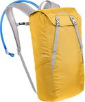 CamelBak Arete 18 Hydration Backpack for Hiking, 50oz, Saffron/Silver