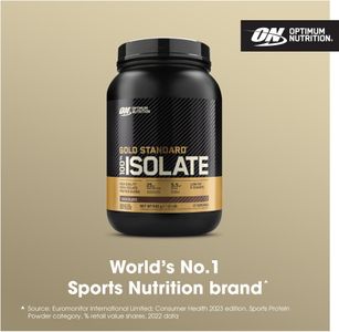 Optimum Nutrition Gold Standard Whey Isolate, Chocolate, 930g, 31 Servings