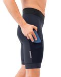 DANISH ENDURANCE Cycling Shorts Mens, 3D Pro Padded, Mountain Bike Shorts for Men, Quick Dry, for Long Distance Biking Navy M